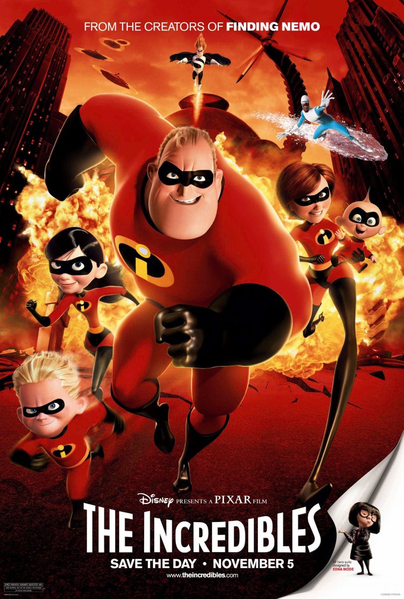 Poster Film The Incredibles